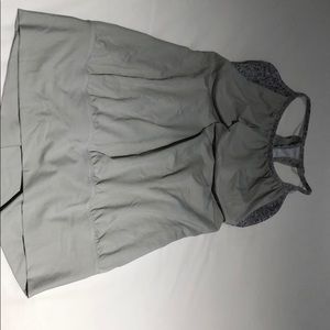 Lulu lemon top with built in sports bra